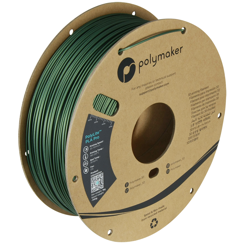 PolyLite™ Metallic PLA Pro
