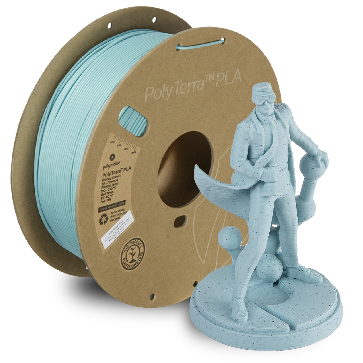 Panchroma™ Matte PLA (Formerly PolyTerra™ PLA)