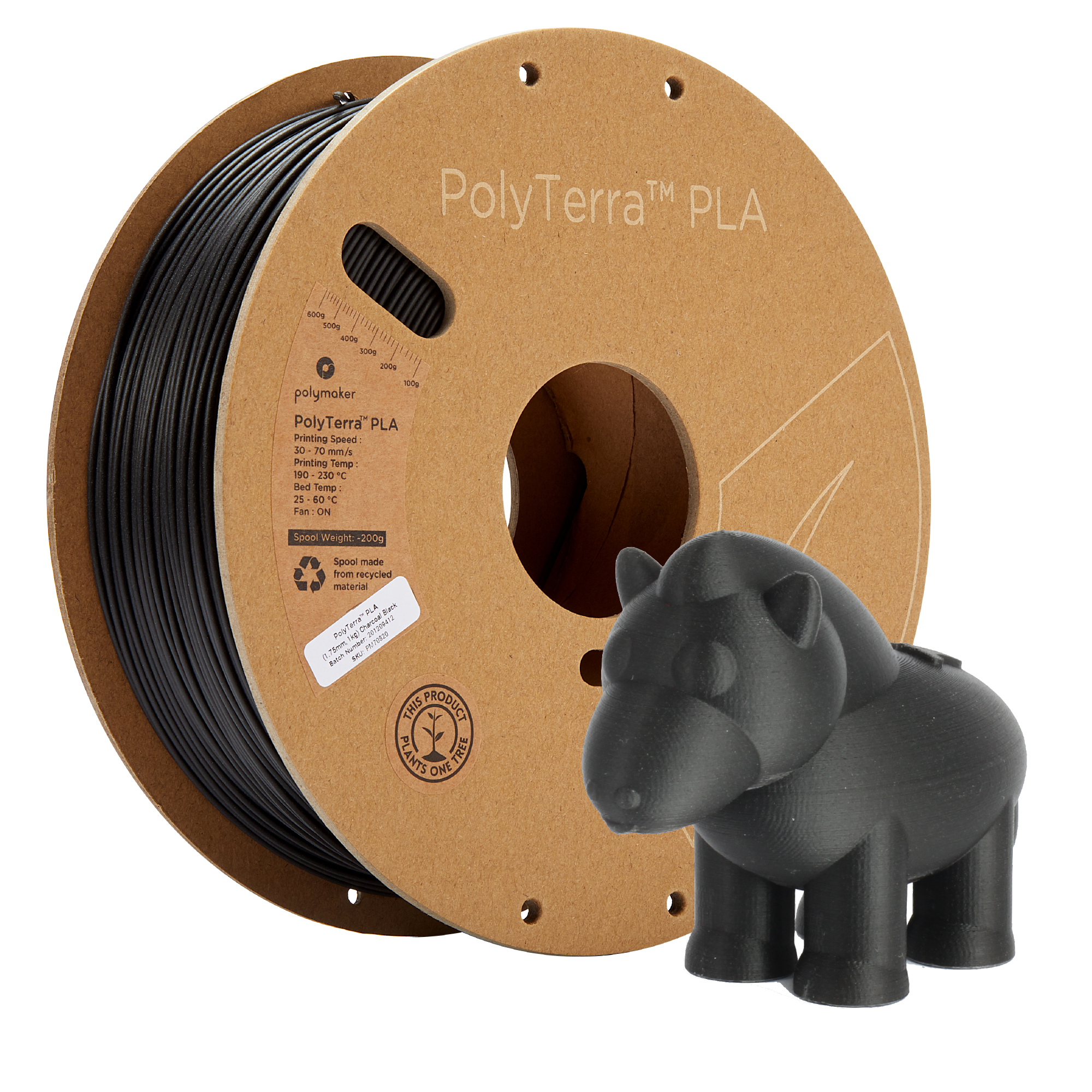 Panchroma™ Matte PLA (Formerly PolyTerra™ PLA)