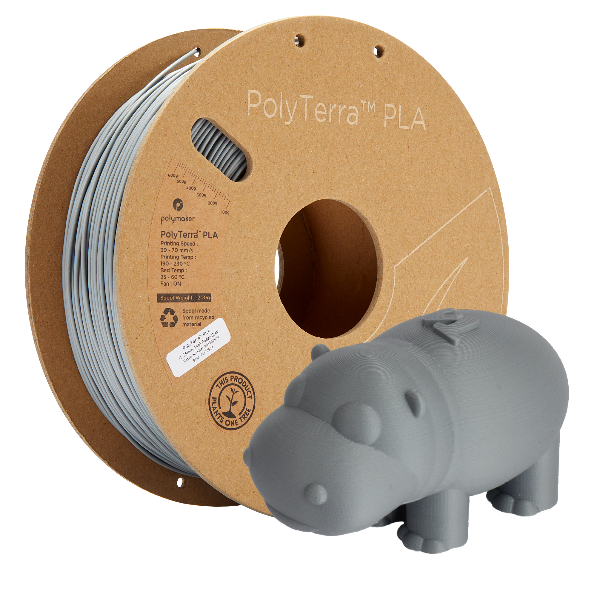 Panchroma™ Matte PLA (Formerly PolyTerra™ PLA)