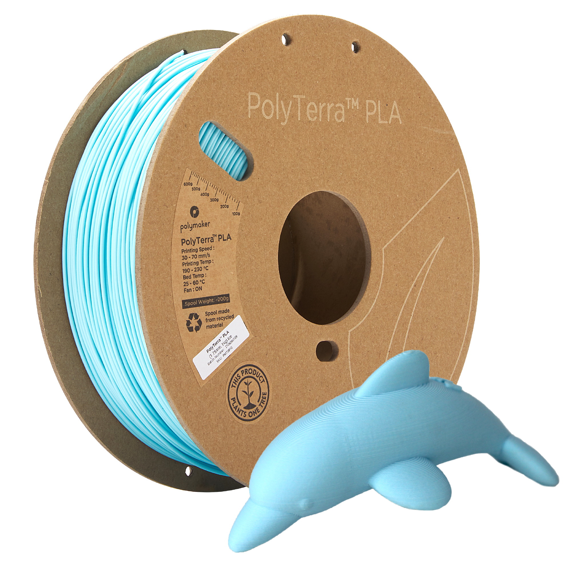 Panchroma™ Matte PLA (Formerly PolyTerra™ PLA)