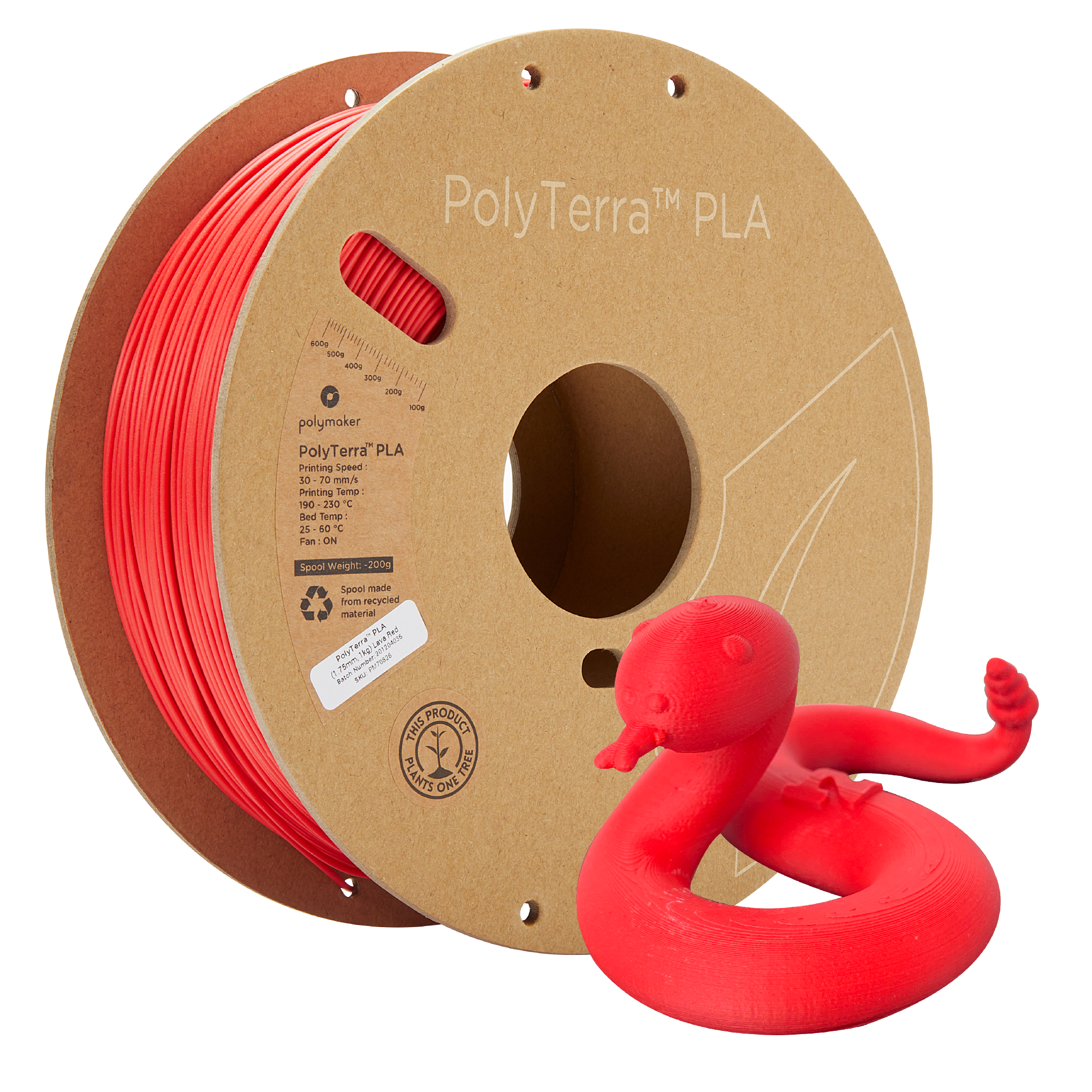 Panchroma™ Matte PLA (Formerly PolyTerra™ PLA)