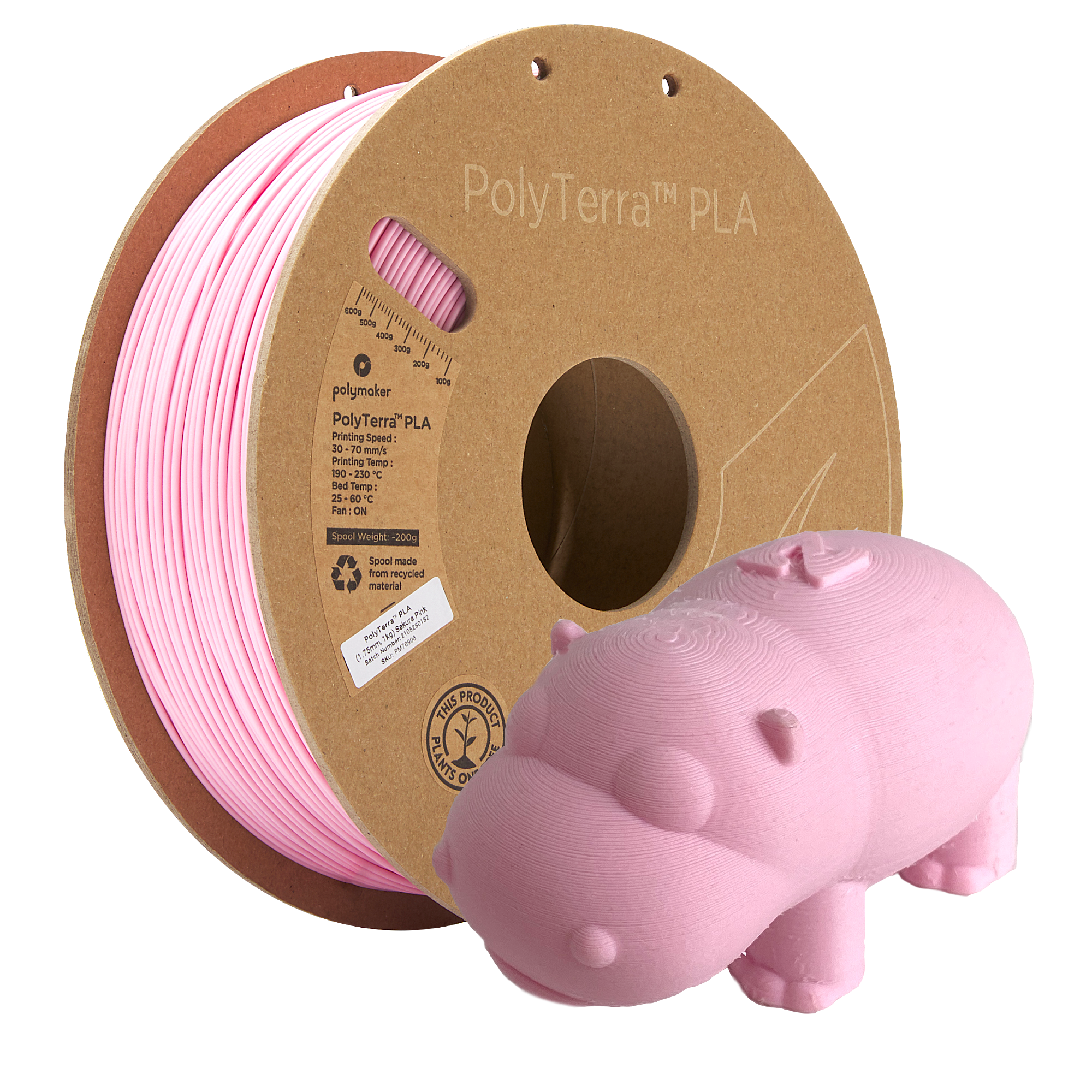 Panchroma™ Matte PLA (Formerly PolyTerra™ PLA)