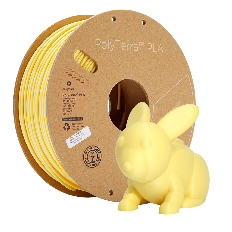 Panchroma™ Matte PLA (Formerly PolyTerra™ PLA)