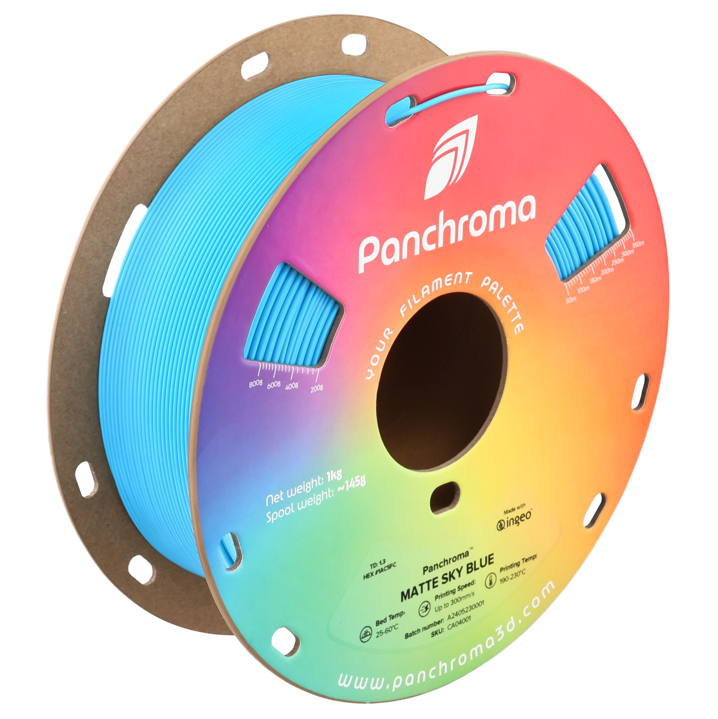 Panchroma™ Matte PLA (Formerly PolyTerra™ PLA)