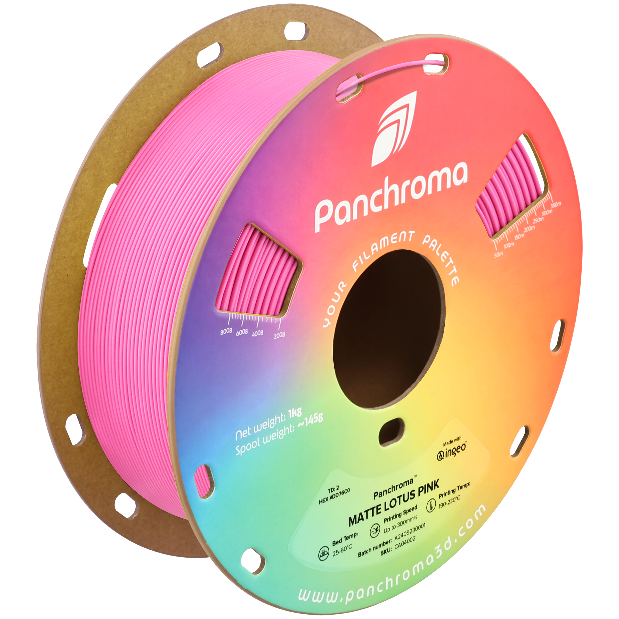 Panchroma™ Matte PLA (Formerly PolyTerra™ PLA)