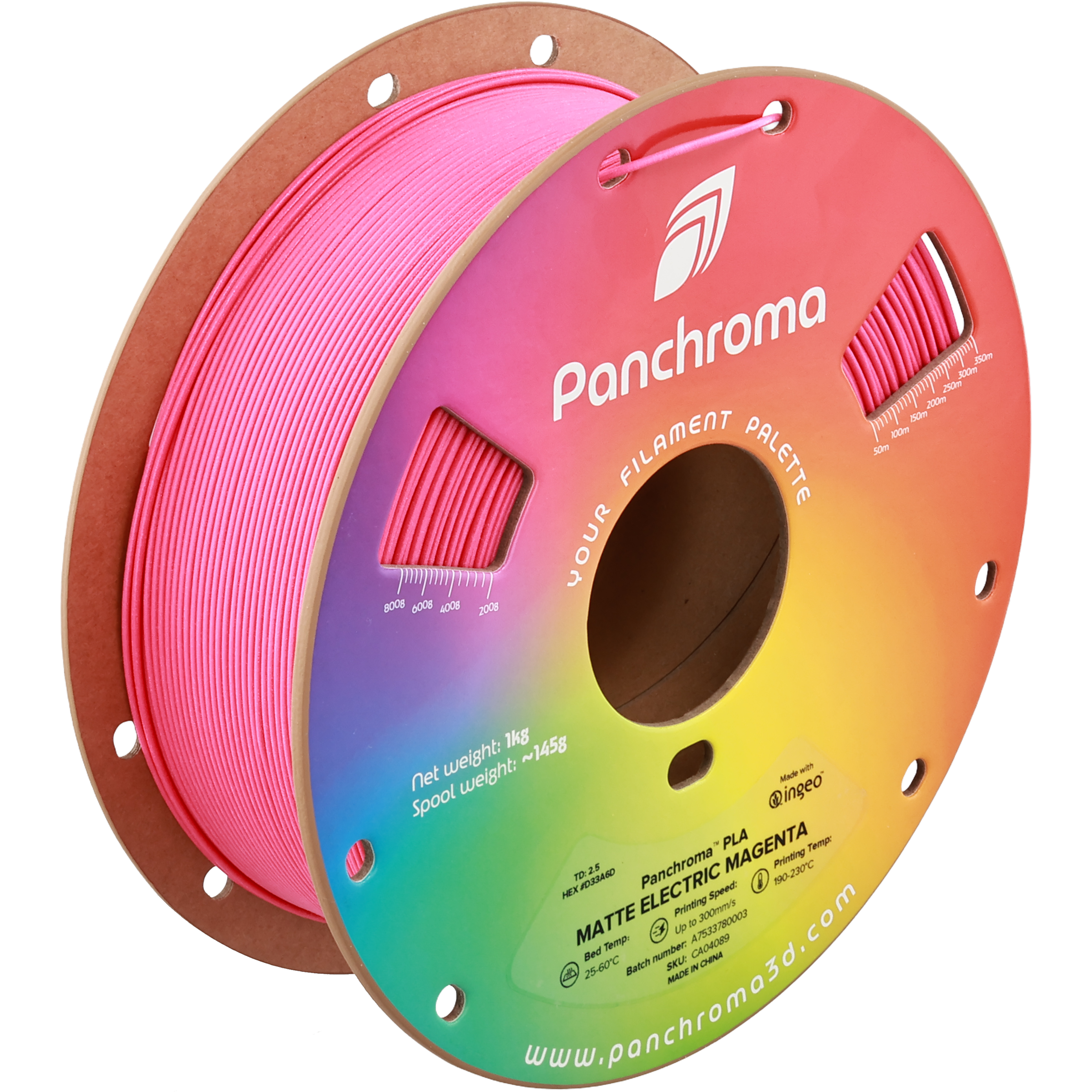 Panchroma™ Matte PLA (Formerly PolyTerra™ PLA)