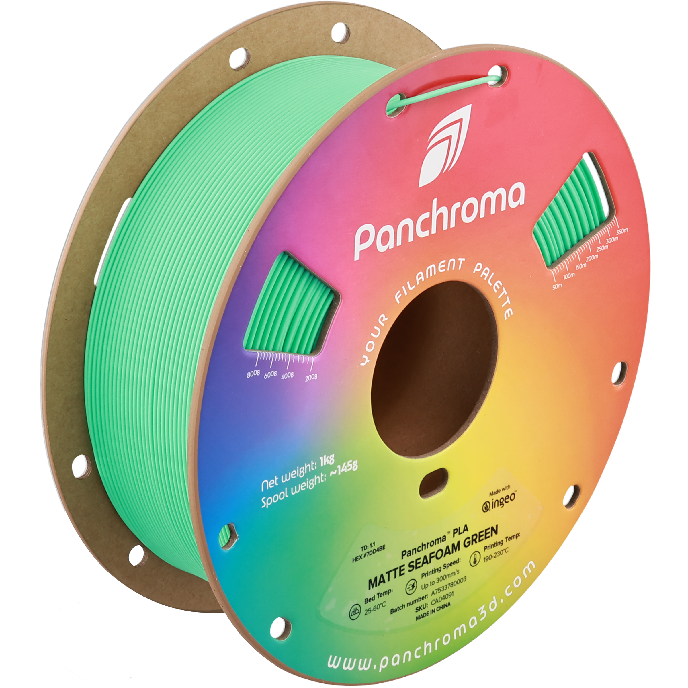 Panchroma™ Matte PLA (Formerly PolyTerra™ PLA)