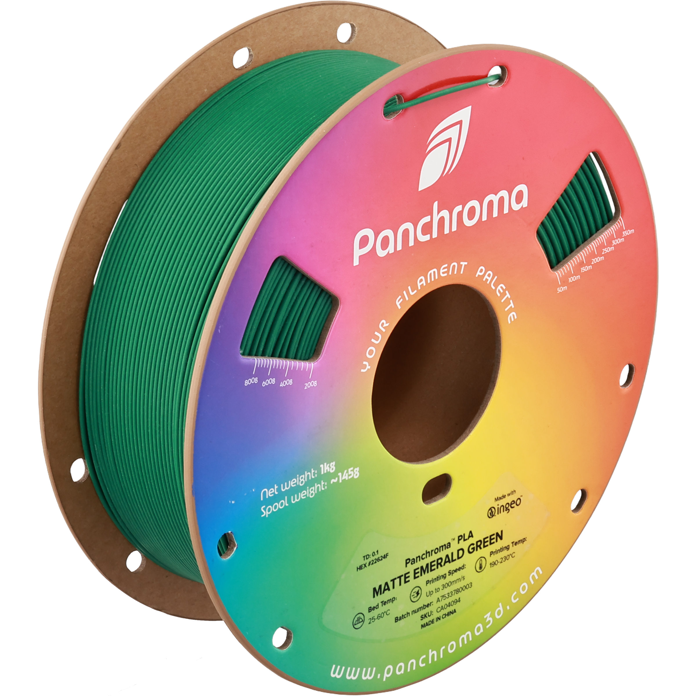 Panchroma™ Matte PLA (Formerly PolyTerra™ PLA)