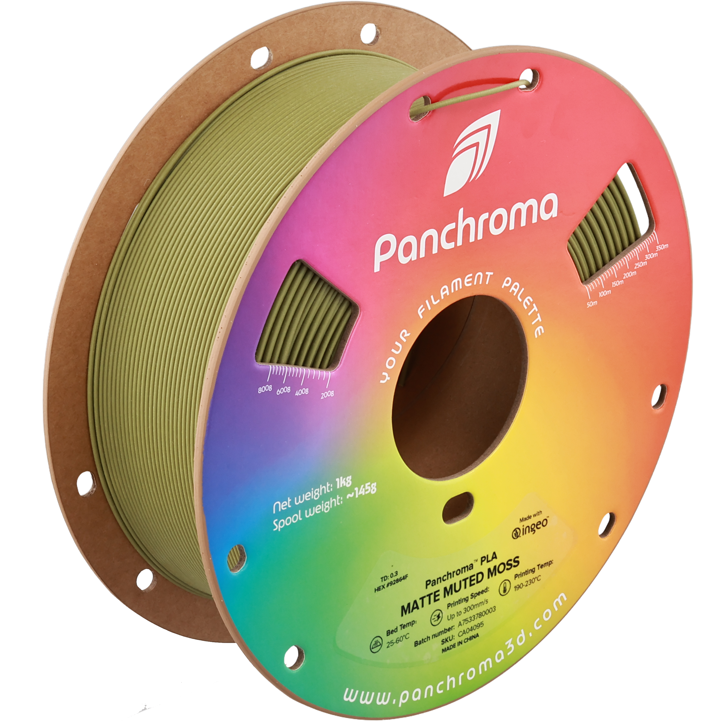 Panchroma™ Matte PLA (Formerly PolyTerra™ PLA)