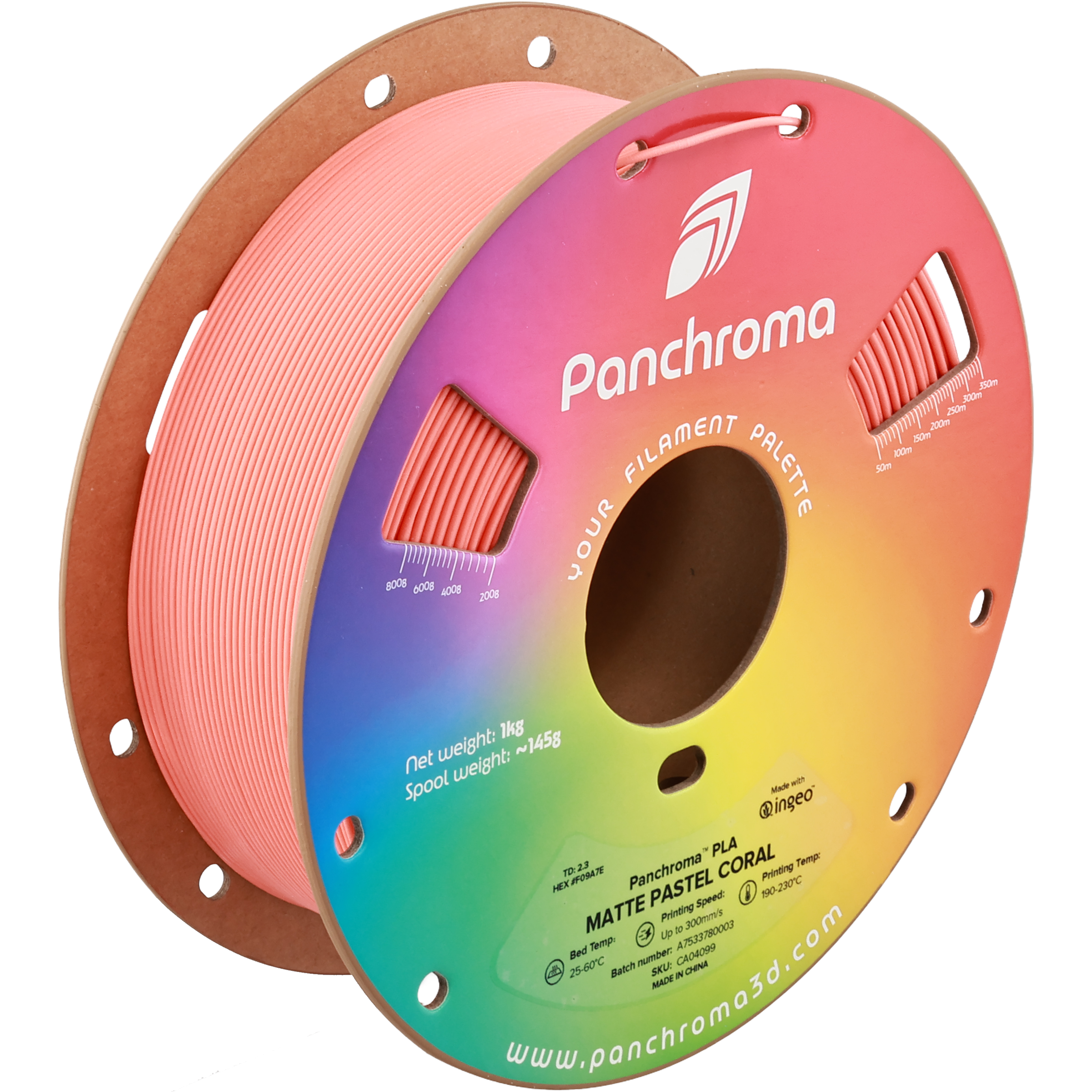Panchroma™ Matte PLA (Formerly PolyTerra™ PLA)