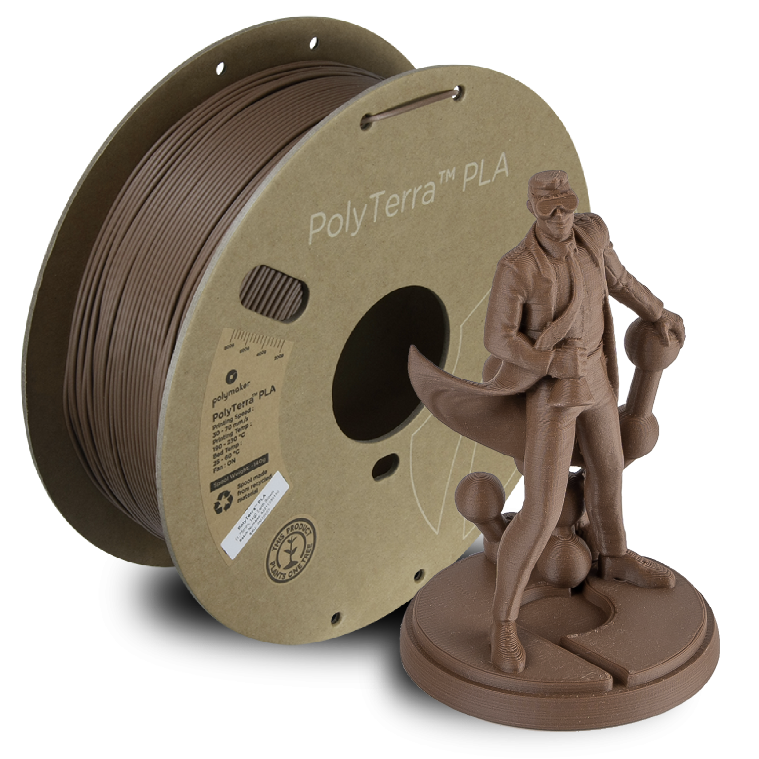 Panchroma™ Matte PLA (Formerly PolyTerra™ PLA)