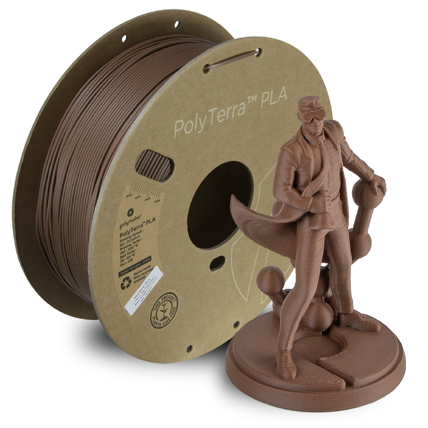 Panchroma™ Matte PLA (Formerly PolyTerra™ PLA)
