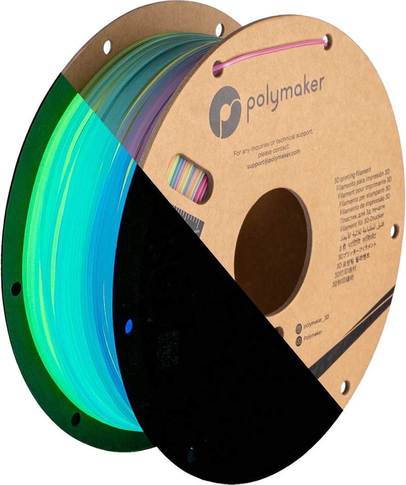 Panchroma™ Luminous PLA (Formerly PolyLite™ Luminous)