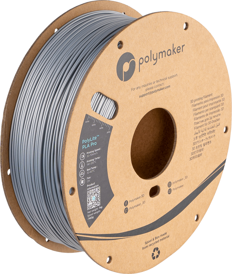 PolyLite™ Metallic PLA Pro