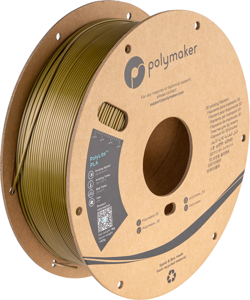Panchroma™ Silk PLA (Formerly PolyLite™ Silk)