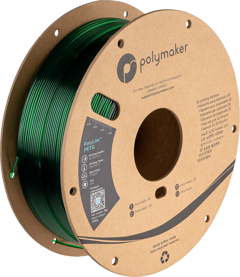 PolyLite™ Translucent PETG