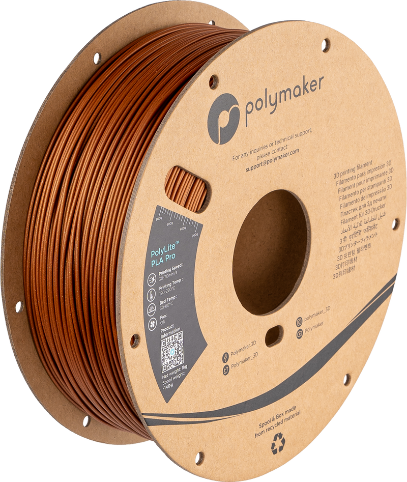 PolyLite™ Metallic PLA Pro