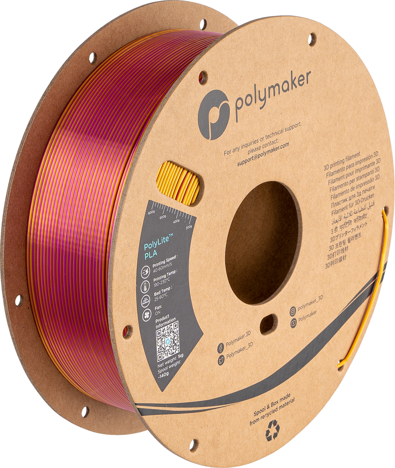Panchroma™ Dual Silk PLA (Formerly PolyLite™ Dual Silk)