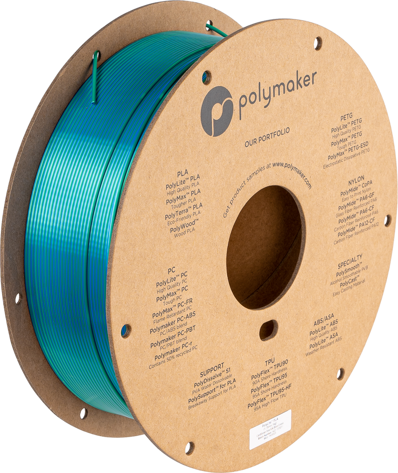 Panchroma™ Dual Silk PLA (Formerly PolyLite™ Dual Silk)