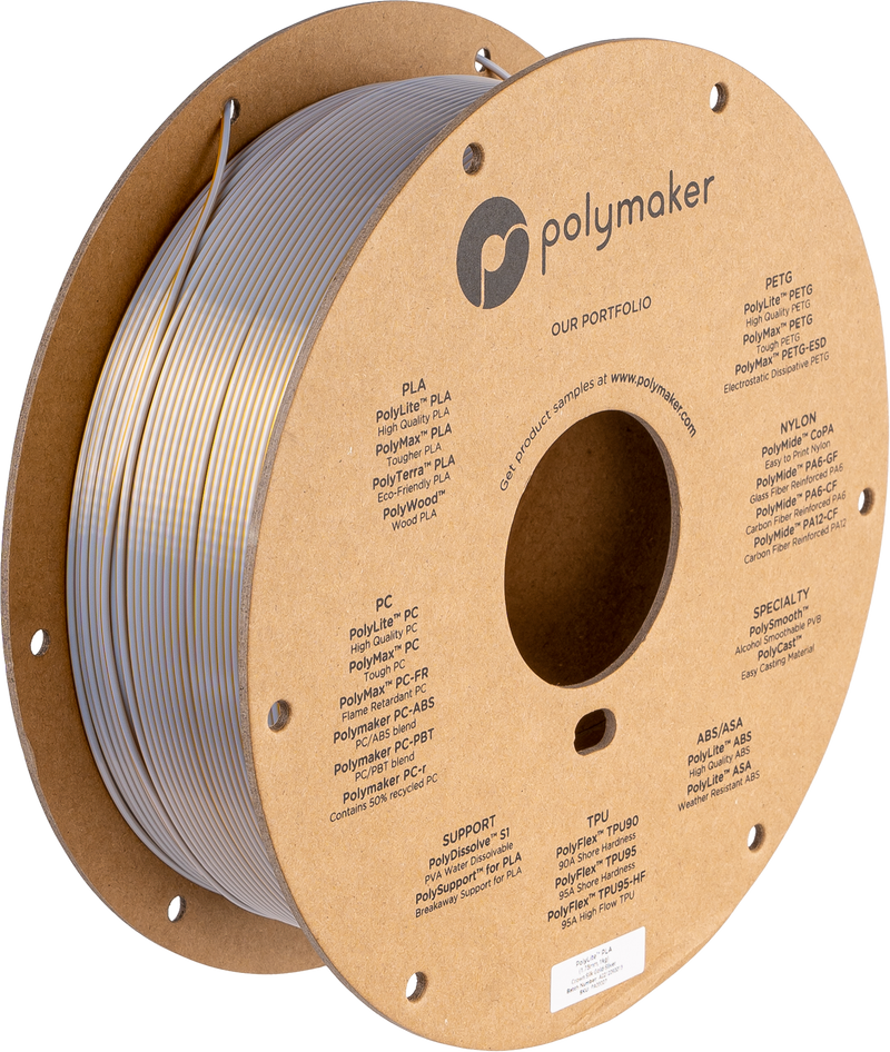 Panchroma™ Dual Silk PLA (Formerly PolyLite™ Dual Silk)