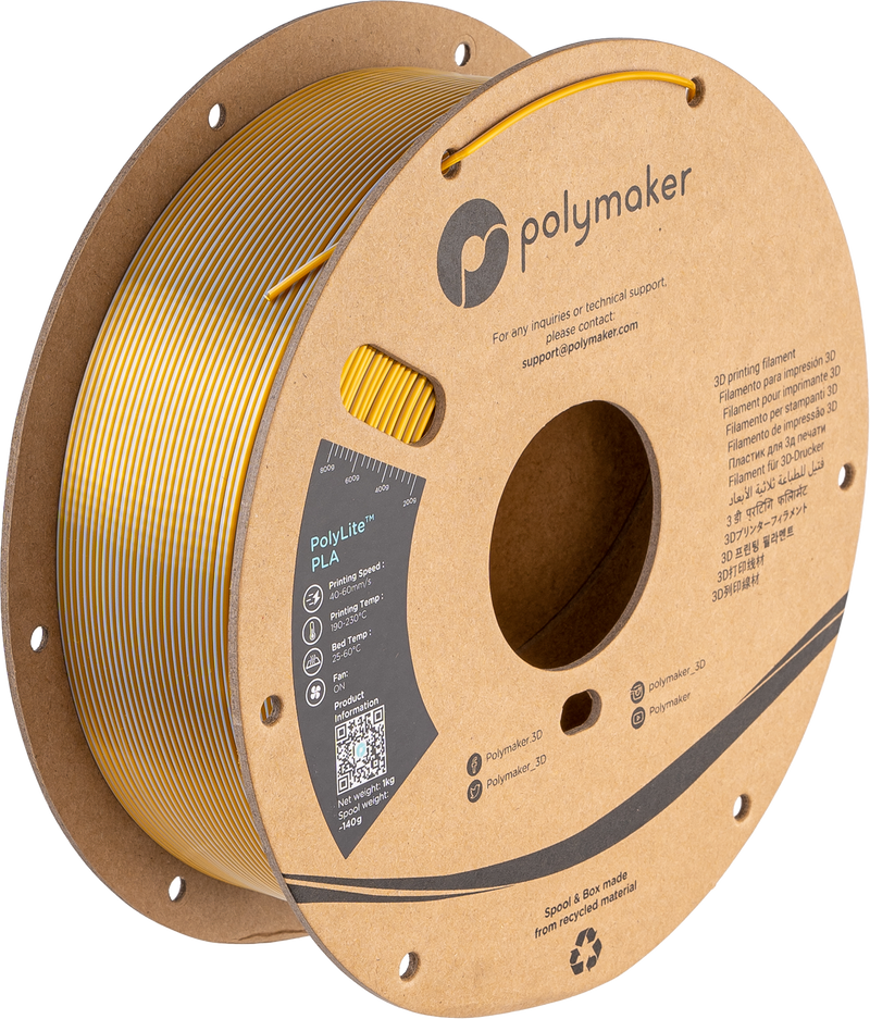 Panchroma™ Dual Silk PLA (Formerly PolyLite™ Dual Silk)