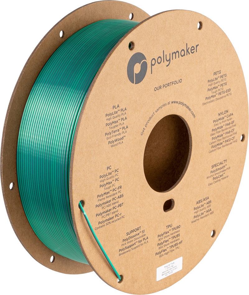 Panchroma™ Dual Silk PLA (Formerly PolyLite™ Dual Silk)