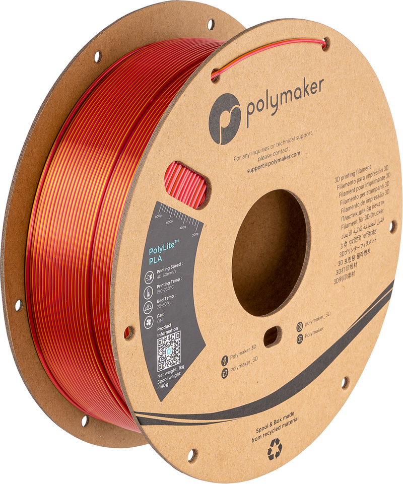 Panchroma™ Dual Silk PLA (Formerly PolyLite™ Dual Silk)