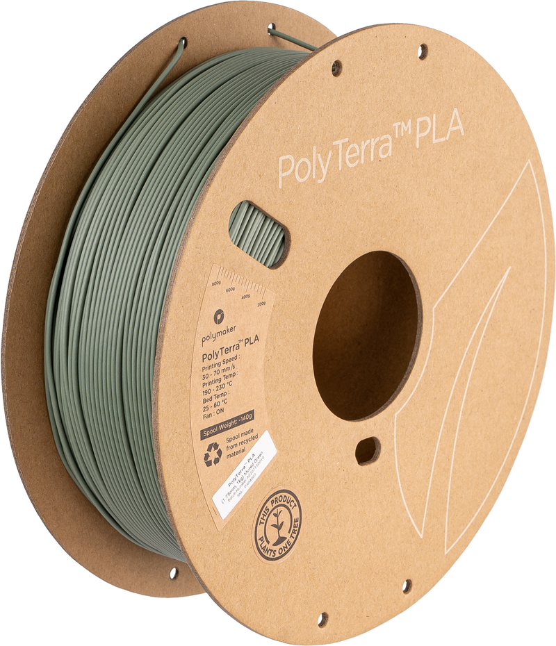 Panchroma™ Matte PLA (Formerly PolyTerra™ PLA)