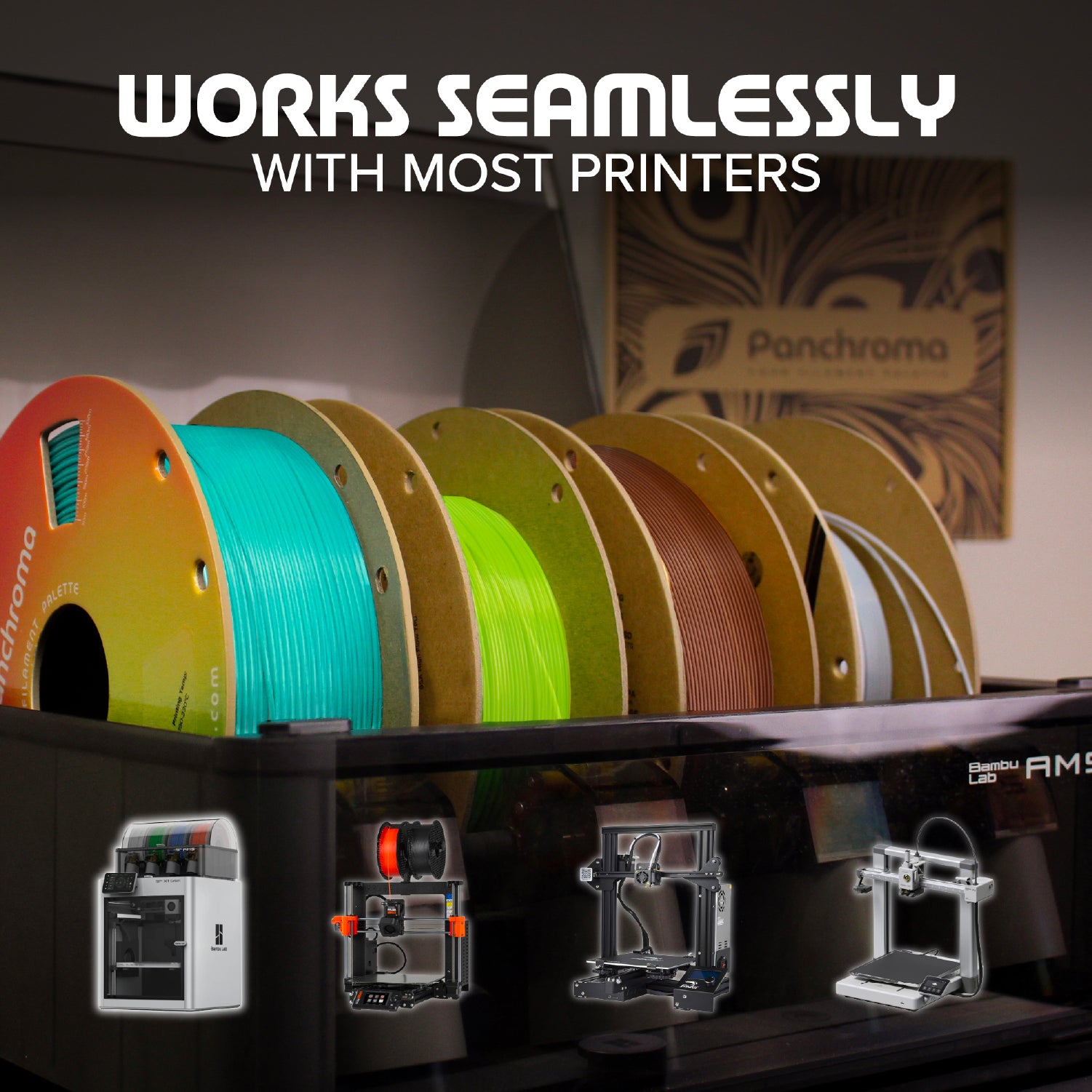 Panchroma™ Matte PLA (Formerly PolyTerra™ PLA)