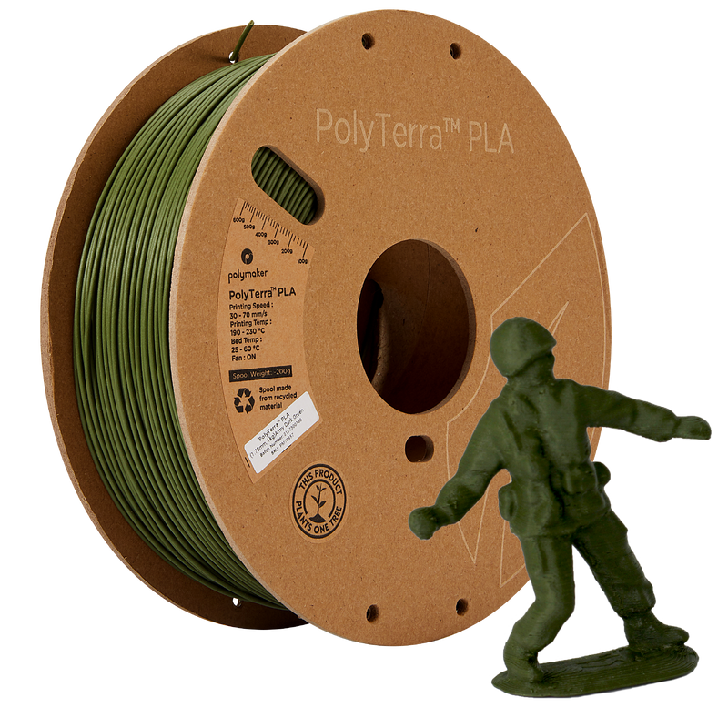 Panchroma™ Matte PLA (Formerly PolyTerra™ PLA)