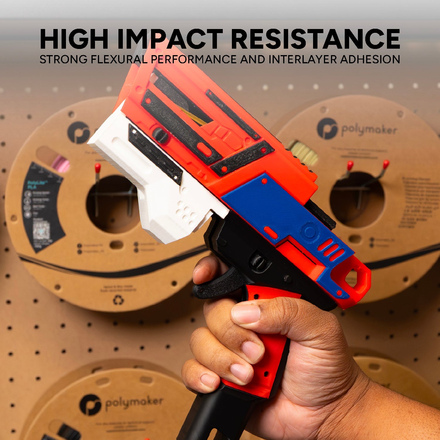 Polymaker™ PLA Pro (Formerly PolySonic™ PLA Pro)