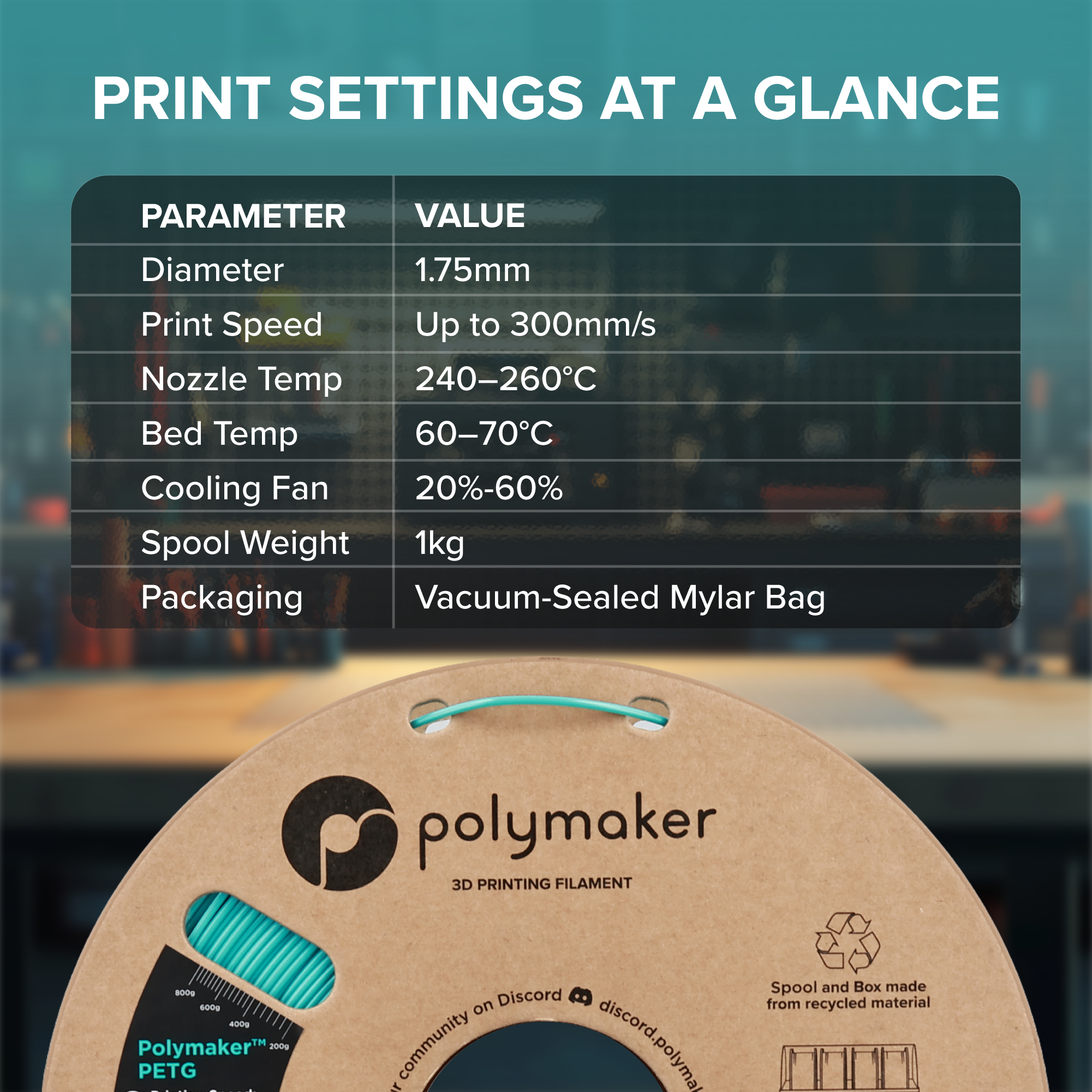 Polymaker™ PETG