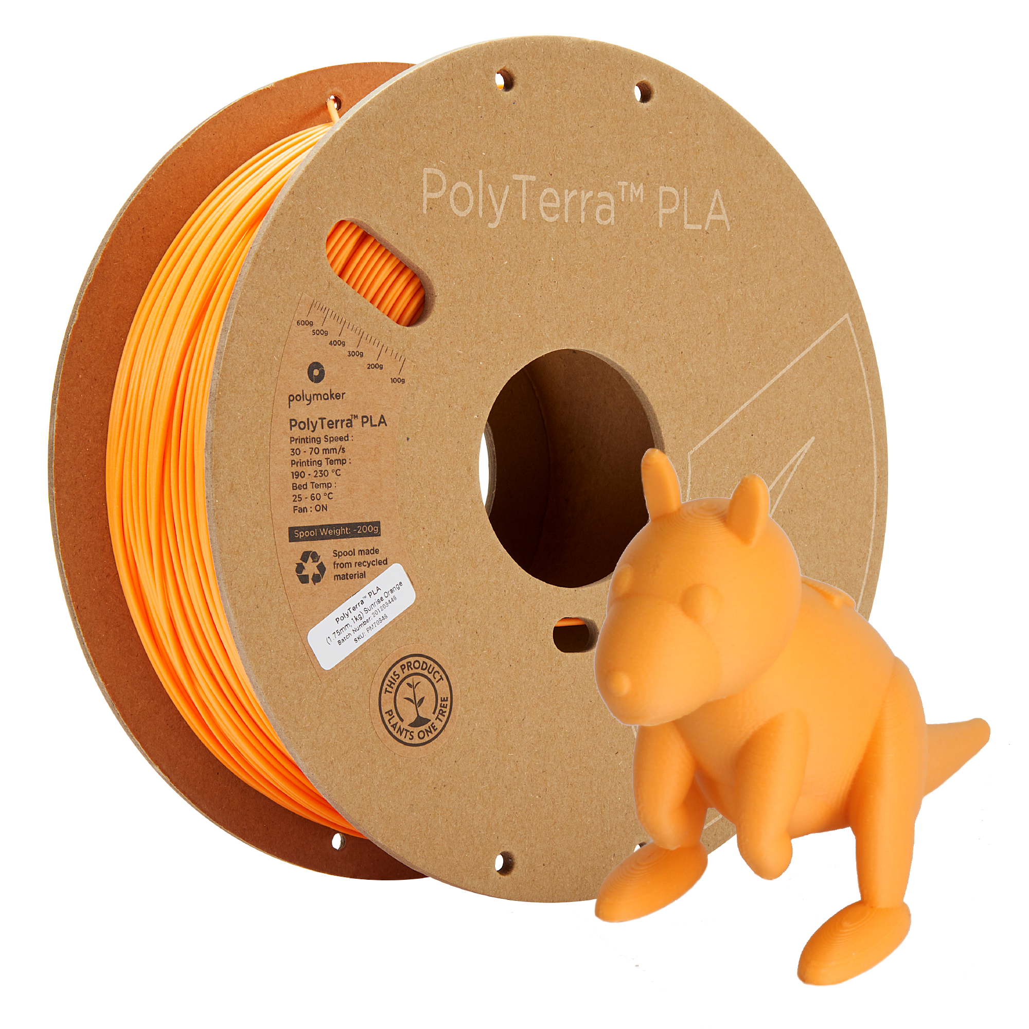 Panchroma™ Matte PLA (Formerly PolyTerra™ PLA)