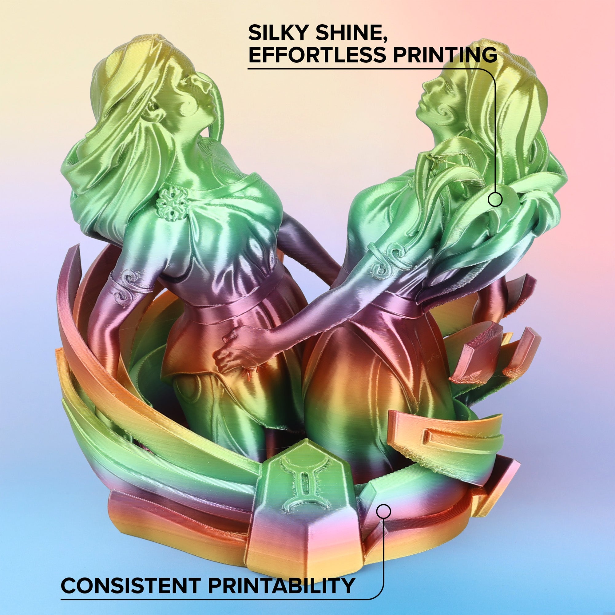 Panchroma™ Gradient Silk PLA