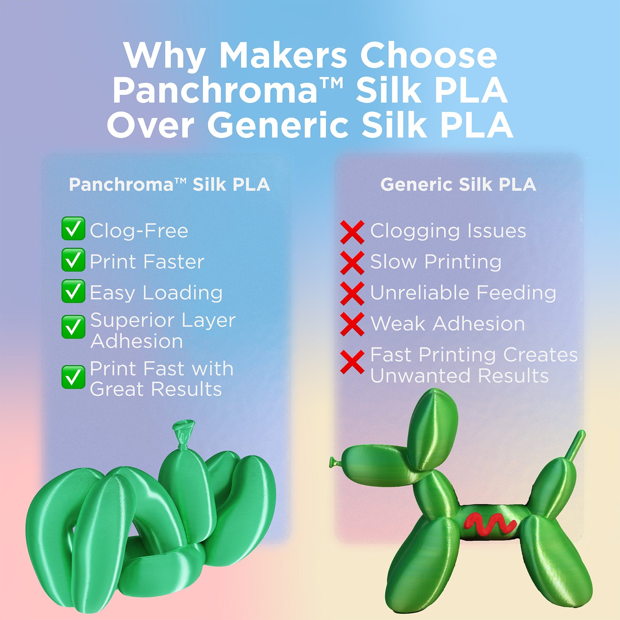 Panchroma™ Gradient Silk PLA