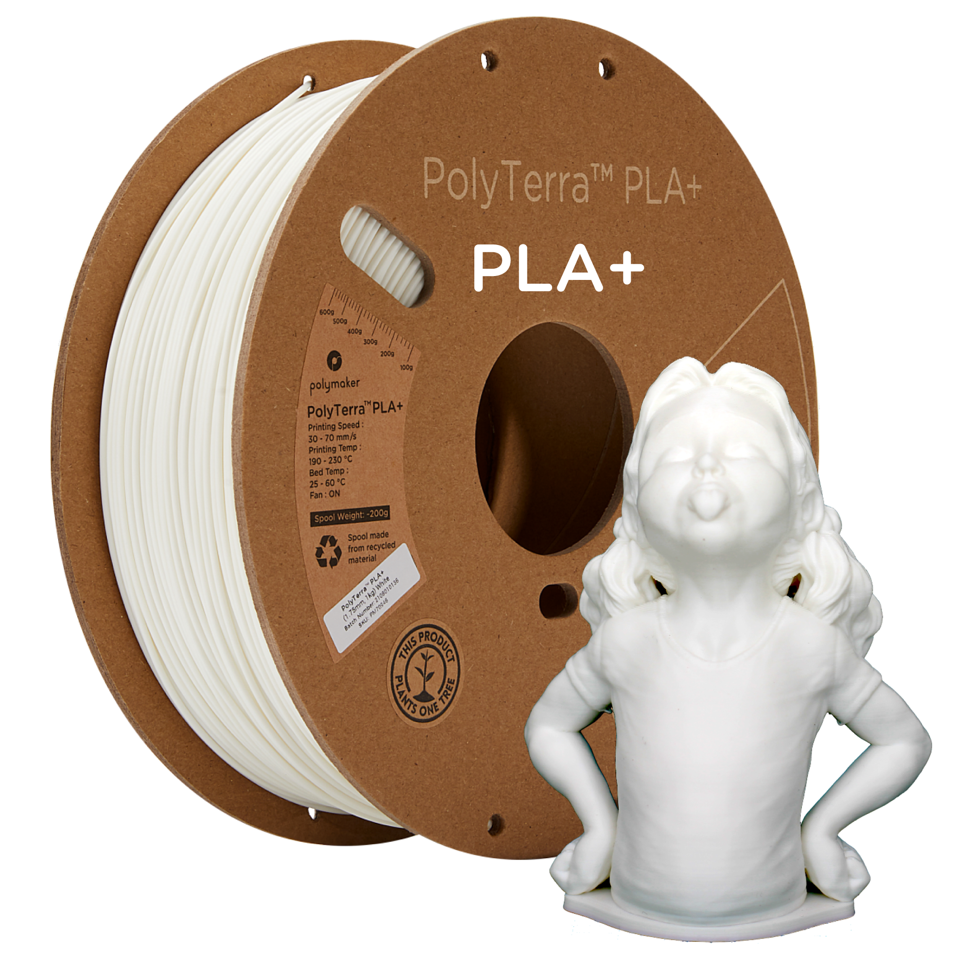 Panchroma™ Satin PLA (Formerly PolyTerra™ PLA+)